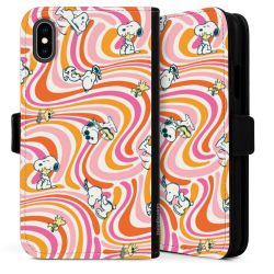 Sideflip mit langer Lasche schwarz