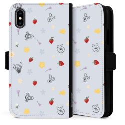 Sideflip mit langer Lasche schwarz