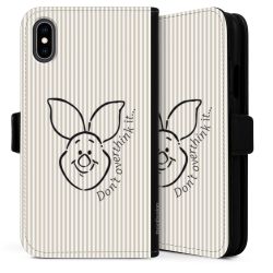 Sideflip mit langer Lasche schwarz