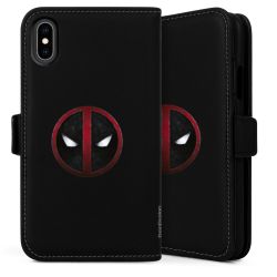 Sideflip mit langer Lasche schwarz