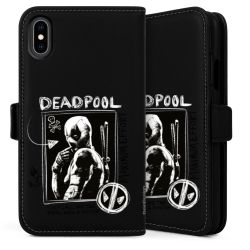 Sideflip mit langer Lasche schwarz