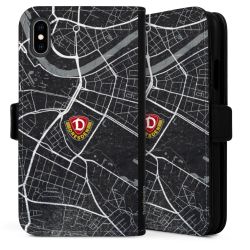 Sideflip mit langer Lasche schwarz