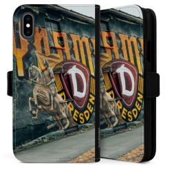 Sideflip mit langer Lasche schwarz