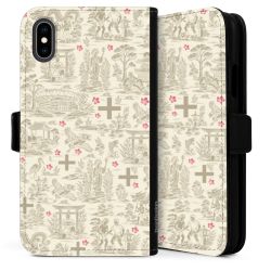 Sideflip mit langer Lasche schwarz