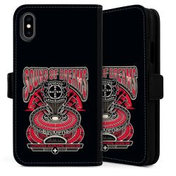 Sideflip mit langer Lasche schwarz