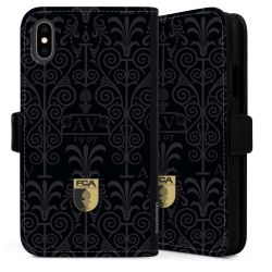 Sideflip mit langer Lasche schwarz