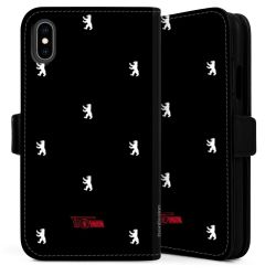 Sideflip mit langer Lasche schwarz