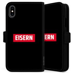 Sideflip mit langer Lasche schwarz