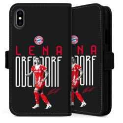 Sideflip mit langer Lasche schwarz