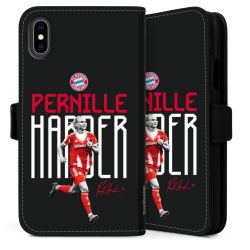 Sideflip mit langer Lasche schwarz