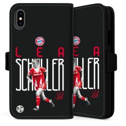 Sideflip mit langer Lasche schwarz