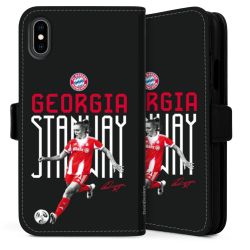 Sideflip mit langer Lasche schwarz