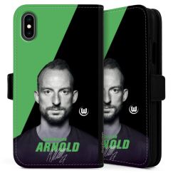 Sideflip mit langer Lasche schwarz