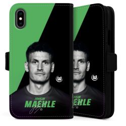 Sideflip mit langer Lasche schwarz