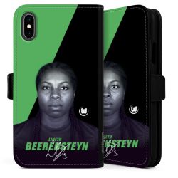 Sideflip mit langer Lasche schwarz