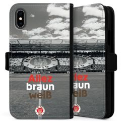 Sideflip mit langer Lasche schwarz