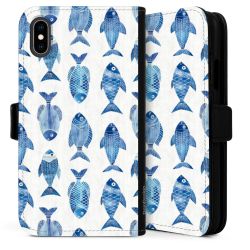 Sideflip mit langer Lasche schwarz