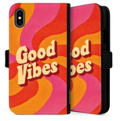 Sideflip mit langer Lasche schwarz