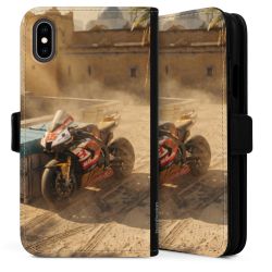 Sideflip mit langer Lasche schwarz