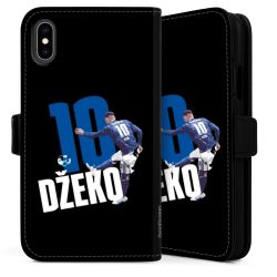 Sideflip mit langer Lasche schwarz