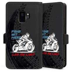 Sideflip mit Lasche schwarz