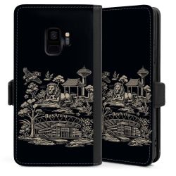 Sideflip mit Lasche schwarz