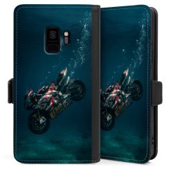 Sideflip mit Lasche schwarz