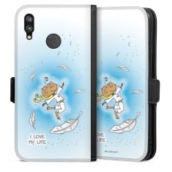 Sideflip mit Lasche schwarz