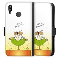 Sideflip mit Lasche schwarz