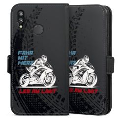 Sideflip mit Lasche schwarz