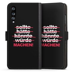 Sideflip mit Lasche schwarz