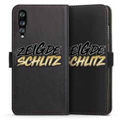 Sideflip mit Lasche schwarz/seiltliche Lasche