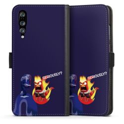 Sideflip with flap black/lateral flap