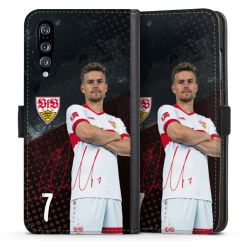 Sideflip mit Lasche schwarz