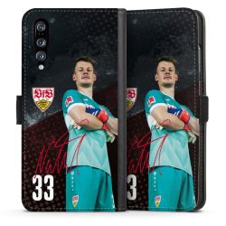 Sideflip mit Lasche schwarz