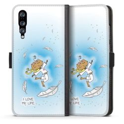 Sideflip mit Lasche schwarz