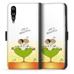 Sideflip mit Lasche schwarz