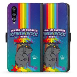 Sideflip mit Lasche schwarz