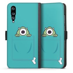 Sideflip mit Lasche schwarz