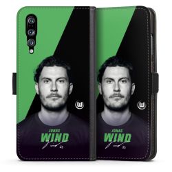 Sideflip mit Lasche schwarz