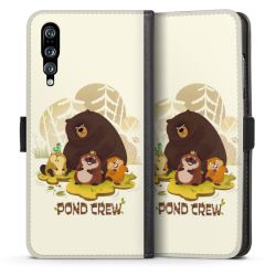 Sideflip mit Lasche schwarz