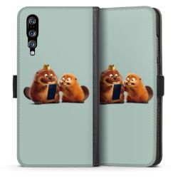 Sideflip mit Lasche schwarz