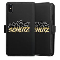 Sideflip mit Lasche schwarz/seiltliche Lasche