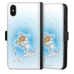 Sideflip mit Lasche schwarz