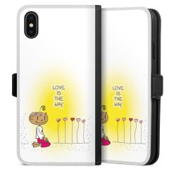 Sideflip mit Lasche schwarz