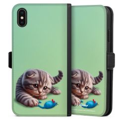 Sideflip with flap black/lateral flap