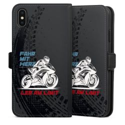 Sideflip mit Lasche schwarz