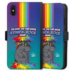 Sideflip mit Lasche schwarz