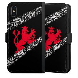 Sideflip mit Lasche schwarz