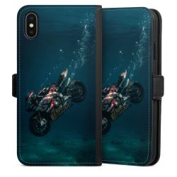 Sideflip mit Lasche schwarz